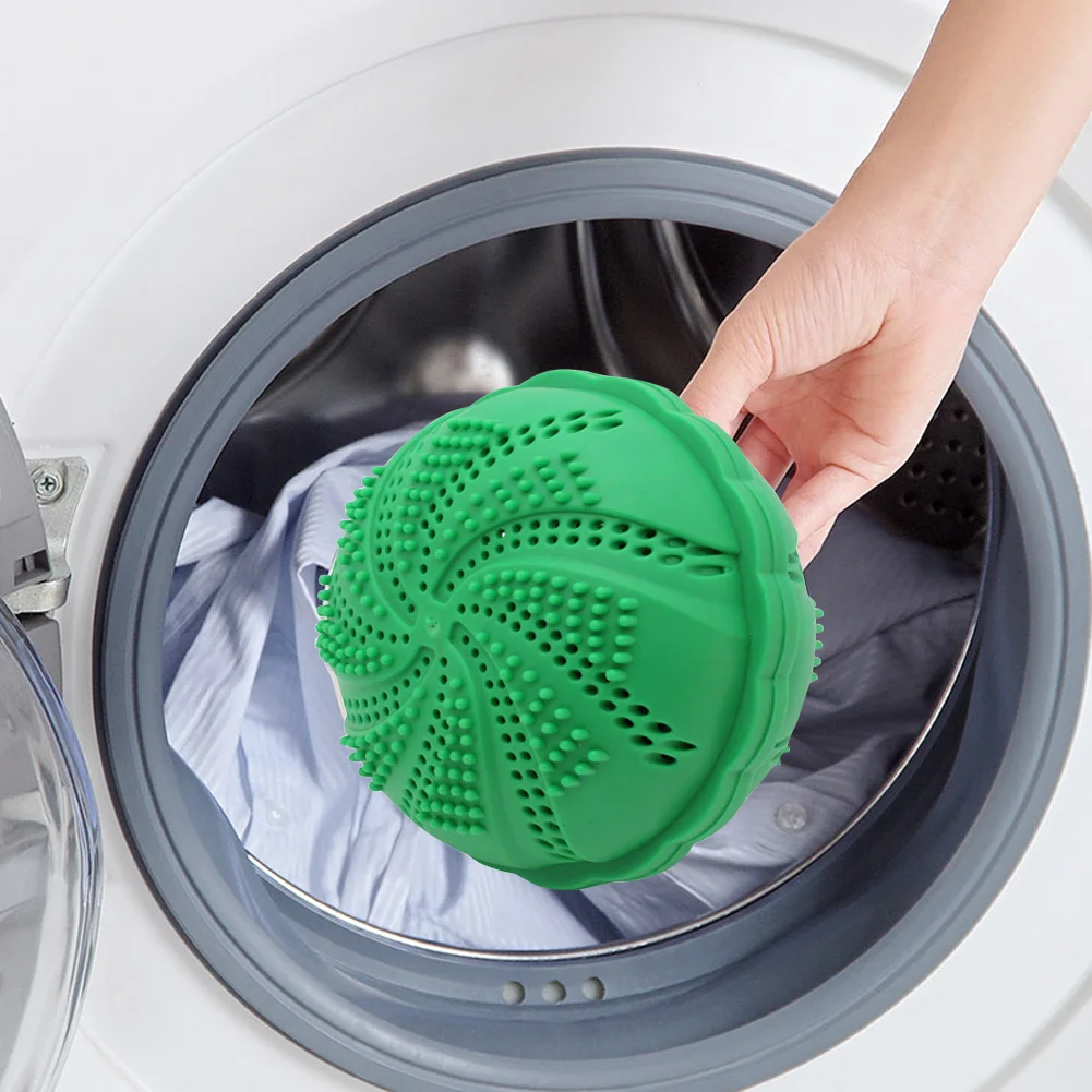 

Charcoal Magic Anti Wrap Washing Ball Laundry Clean Anion Molecules Clothes Eco Friendly Silicone Soften
