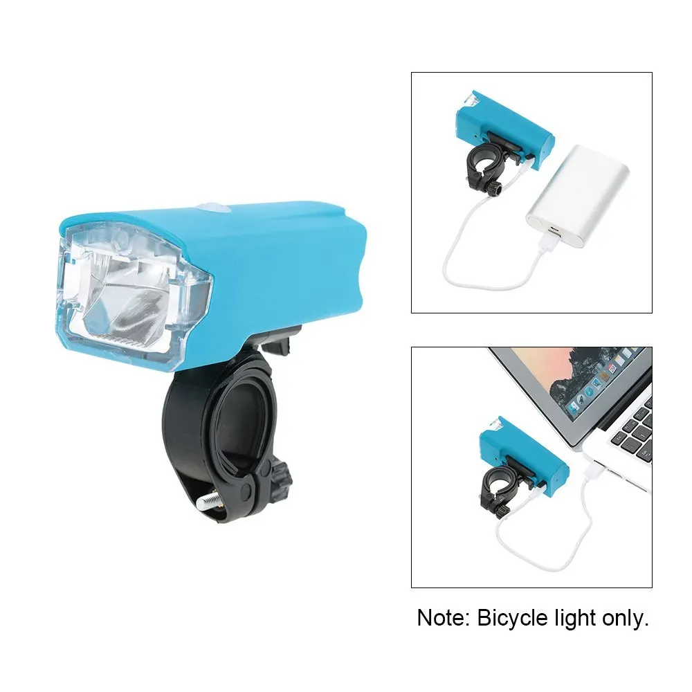 Sale 1200mAh USB Rechargeable Bike Front Light Bicycle Accessories Lithium Battery High Power Cycling Bicycle LED Head Light 220LM 4