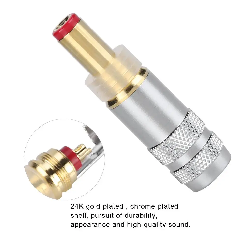 Buy High quality brass DC 2.5G Gold Plated DC Power