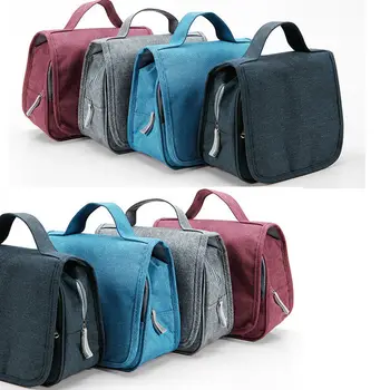 

Travel Cosmetic Makeup Bag Toiletry Case Hanging Pouch Wash Organizer Storage