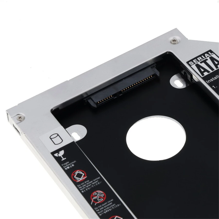 PPYY-жесткий диск 9,5 мм 1 чехол из алюминиевого сплава для 2,5 дюймов Ssd чехол жесткий диск кронштейн Sata Iii 3,0 для ноутбука