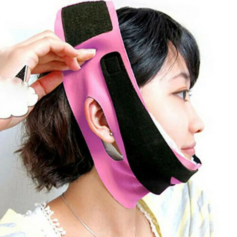 

1Pcs Face Line Belt Strap V Face Chin Cheek Slim Slimming Thin Mask Anti Wrinkle Half Lift Belt Band Strap
