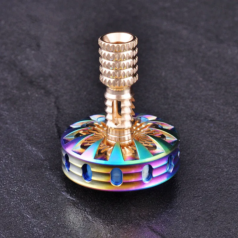

Collector's Edition Bill Handle Hand Spinner Stainless Fidget Spinner Metal Anti Stress EDC Finger Spiner Gyro Toy Free shipping