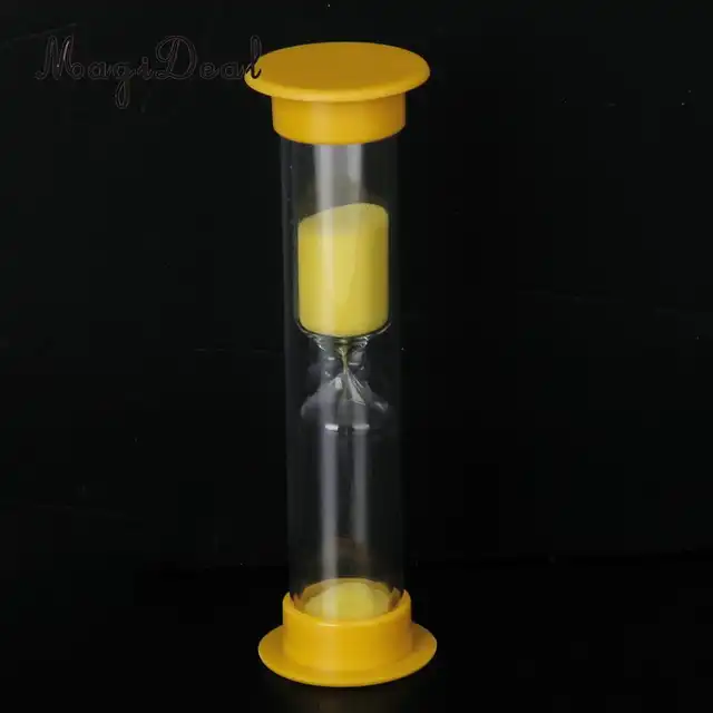 us 2 36 13 off magideal home decorative small clock timer countdown hourglass sandglass sand clock 1 2 3min yellow blue red pick in hourglasses from 3 min countdown