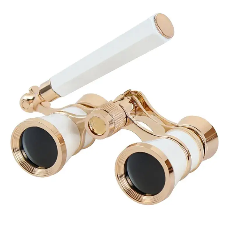 Telescope Folding Opera Glasses Theater Vintage Binoculars