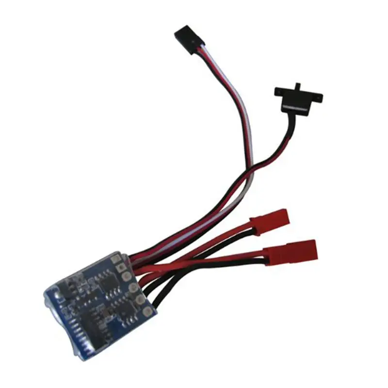 RC ESC 10A щеточный контроллер скорости двигателя для автомобиля лодки без тормоза и