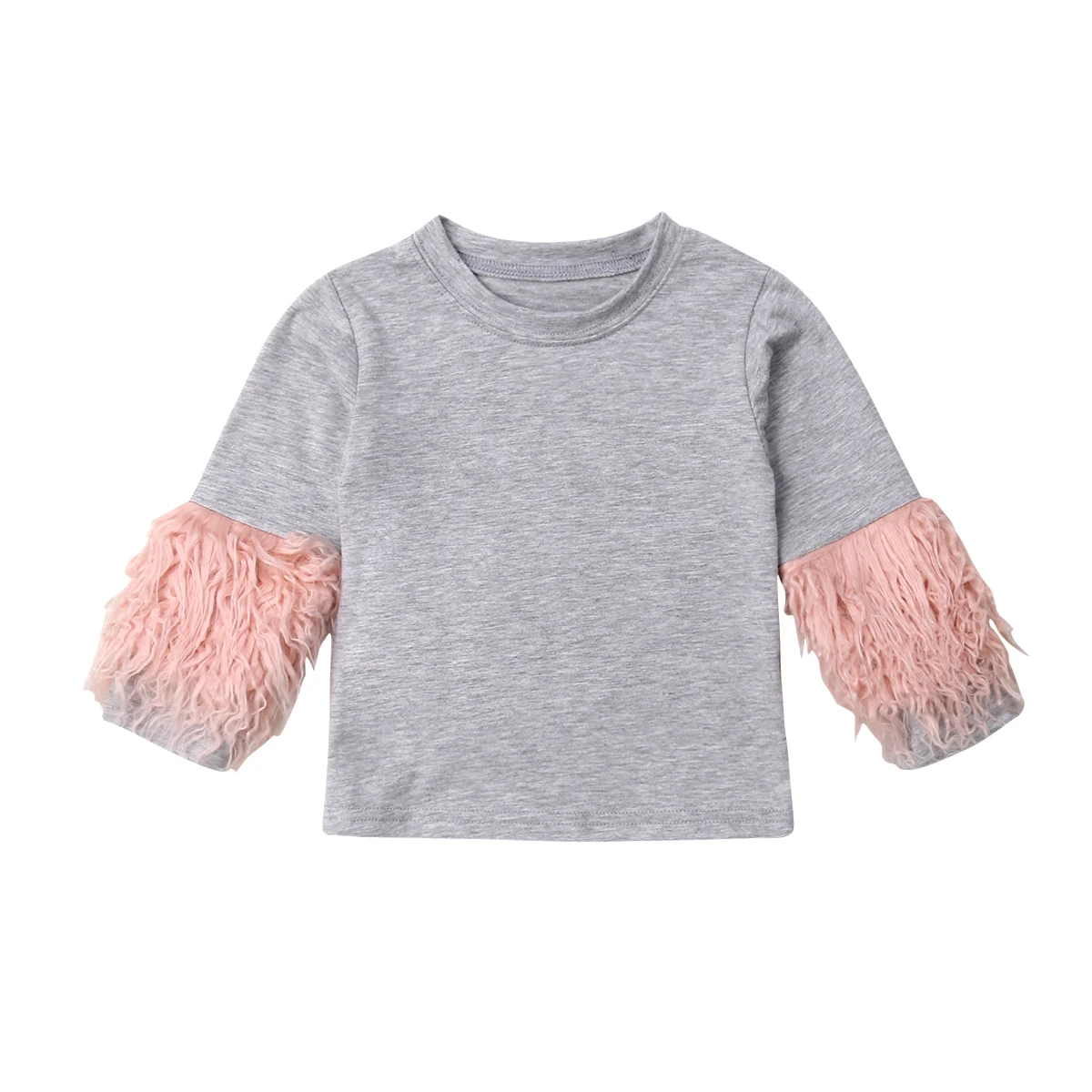 

Kids Baby Girls Cute Pullover Blouse Cotton Tops T Shirt Tee Long Sleeve Clothes