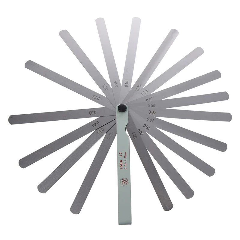 

Metric Thickness Feeler Gage Gauge (0.02-1.00mm)