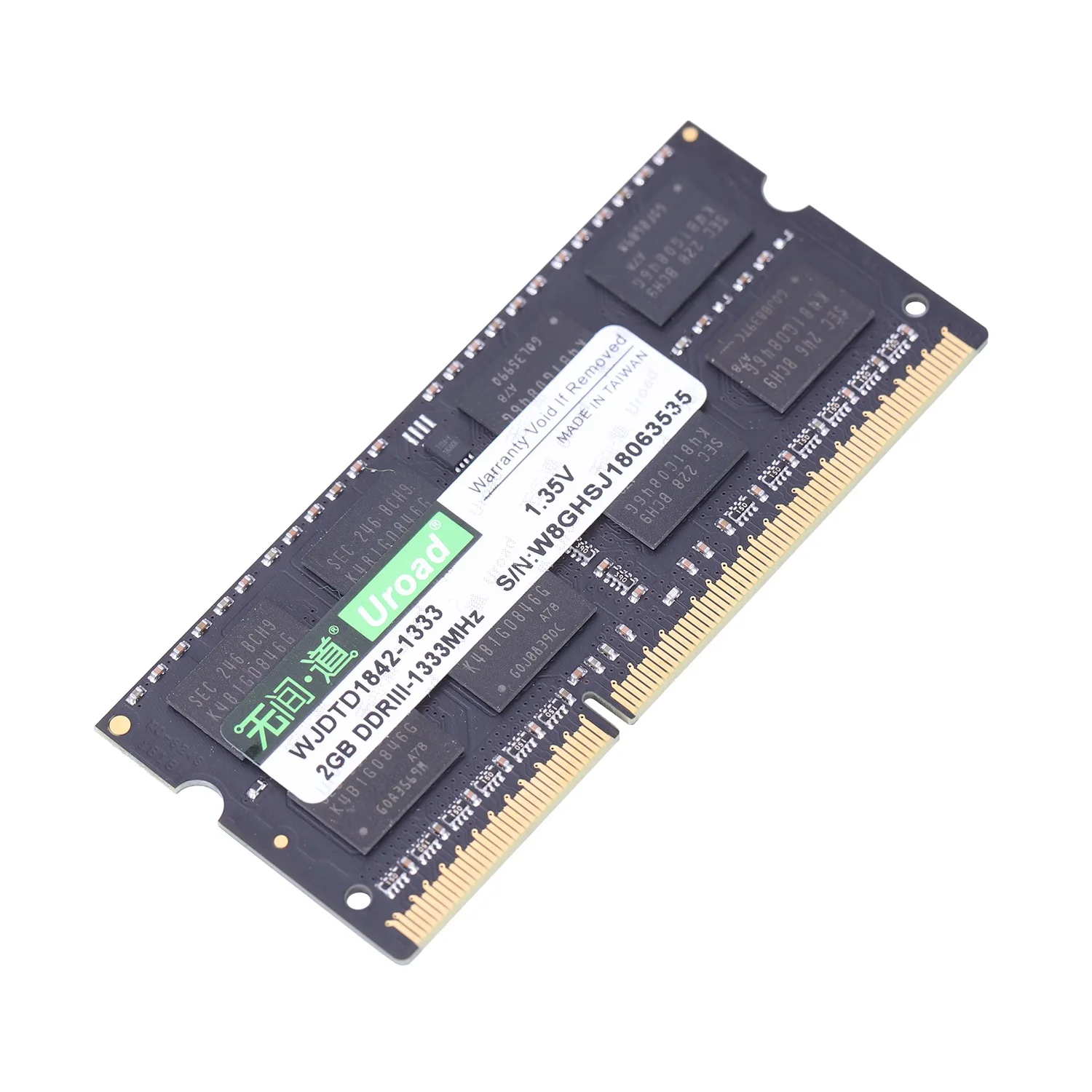 Uroad DDR3 ноутбук ПК 1,2 V Sodimm Ram ноутбук память