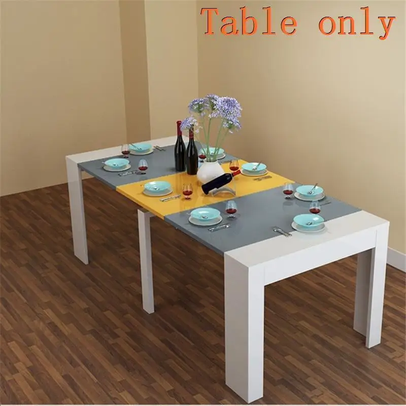 Kitchen Salle Manger Moderne Tavolo Redonda Eet Tafel Yemek Masasi Dinning Set A Langer Desk Mesa De Jantar Tablo Dining Table