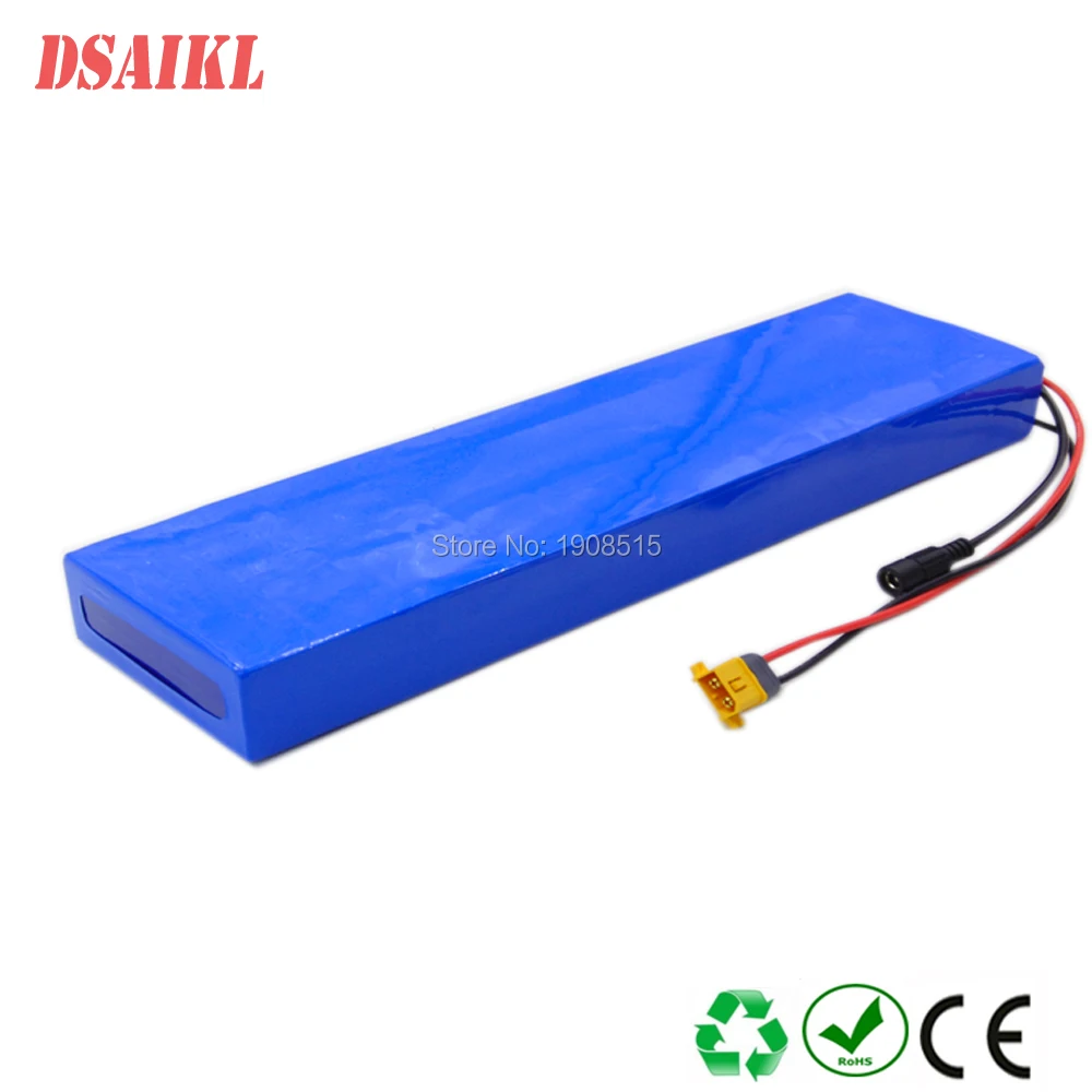 

Free shipping customized 250W 350W escooter lithium battery pack 36v 10ah with charger