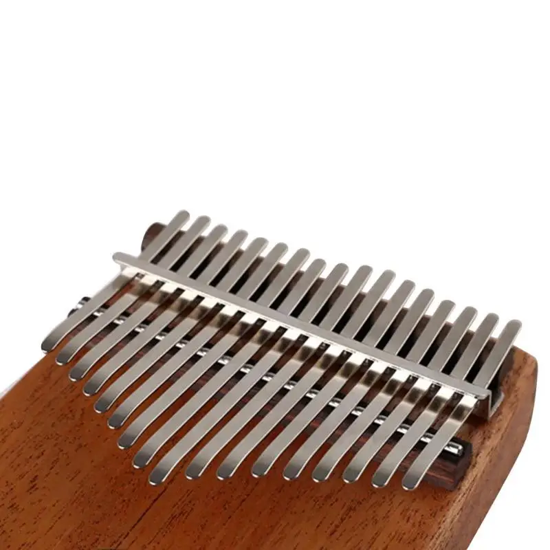 Kalimba DIY 17 ключей Замена марганцевой стали большого пальца клавиши пианино деревянный мост металлические музыкальные инструменты аксессуары