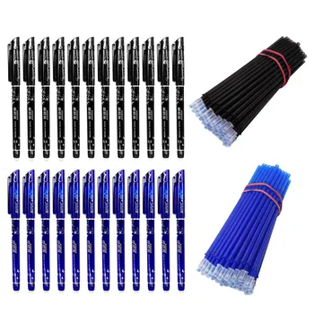 

12pcs 0.5mm Special Handwriting Erasable Pens Gel Ink Pens with 20pcs Refills for School Office Home Supplies