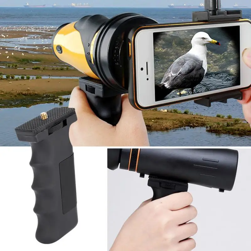 

Black Mount Handle Grip Stabilizer With 1/4 Screw for Camera Telescope Accessories