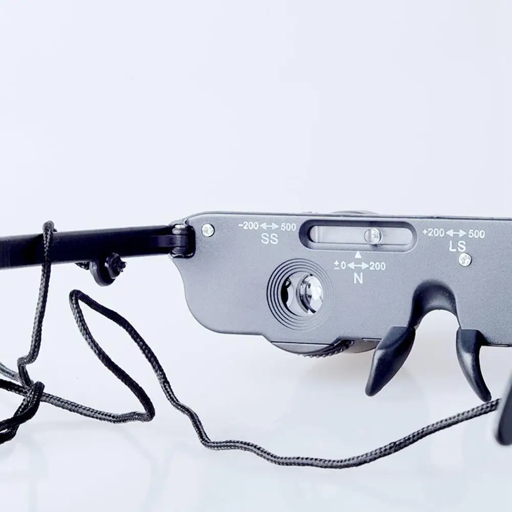 أيا المكبر نظارات نمط في الهواء الطلق الصيد 1X-3X البصريات مناظير تلسكوب المشي الحفل كرة القدم لعبة الأسود 58-74 مللي متر