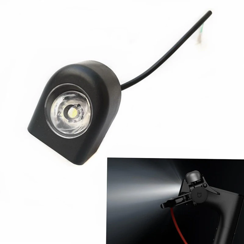 

Headlight Front Lamp LED Spotlight Long Range For Xiaomi M365 Electric Scooter
