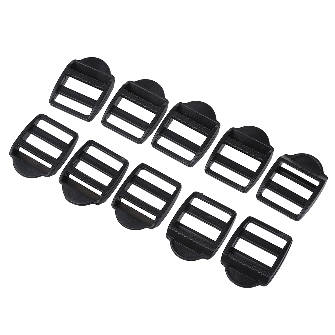 

10 Pcs Plastic Replaceable Luggage Bag Side Buckles for 1" Width