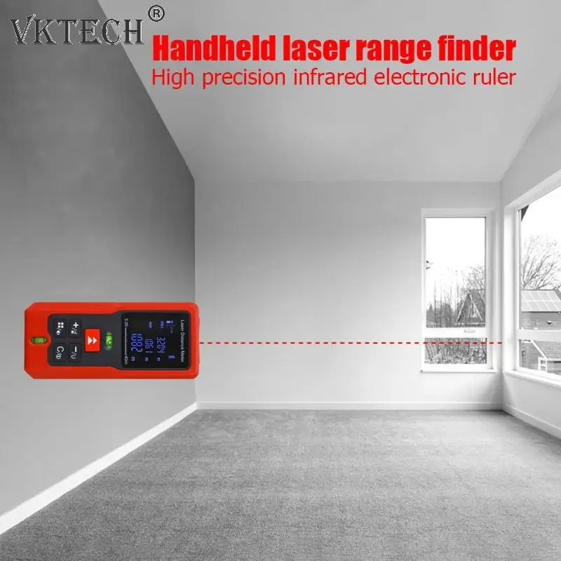 40m 60m 80m 100m Laser Rangefinder Digital Laser Distance Meter Tape Measurer Laser Range Finder Measuring Tool 40m 60m 80m 100m Laser Rangefinder Digital Laser Distance Meter Tape Measurer Laser Range Finder Measuring Tool
