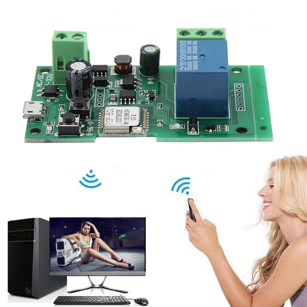 Релейный модуль Sonoff Dc с Wi Fi выключатель таймером автоматизация умного дома