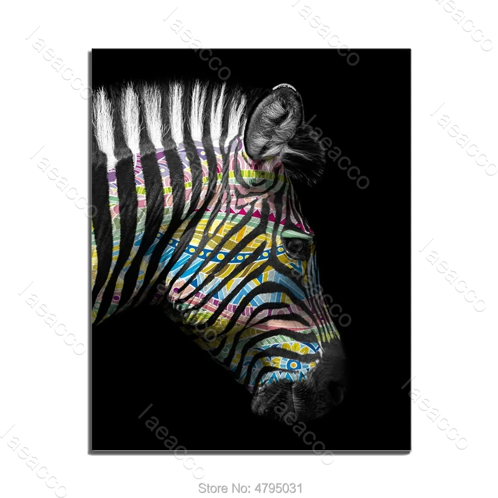 

Nordic Black and White Animal Posters Prints Vintage Wall Art Decor Canvas Oil Painting Home Living Room Decoration Frameless