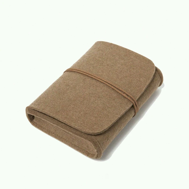 

Travel Digital Accessories USB Cable Power Bank Felt Bag Portable Felt Storage Mobile Phone Charging Cover Bag Protector Case