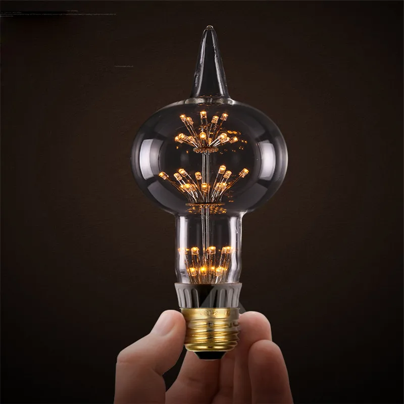 ARILUX 3 Вт теплый белый 220 В новая лампа люстра E27 светодиодный светильник G80 Edison