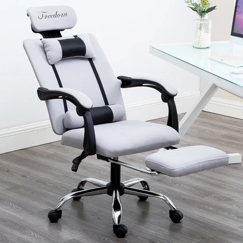 

Leisure Time To In An Office Computer Household Modern Concise Cloth Study Fold Dawdler Student Do Work Chair