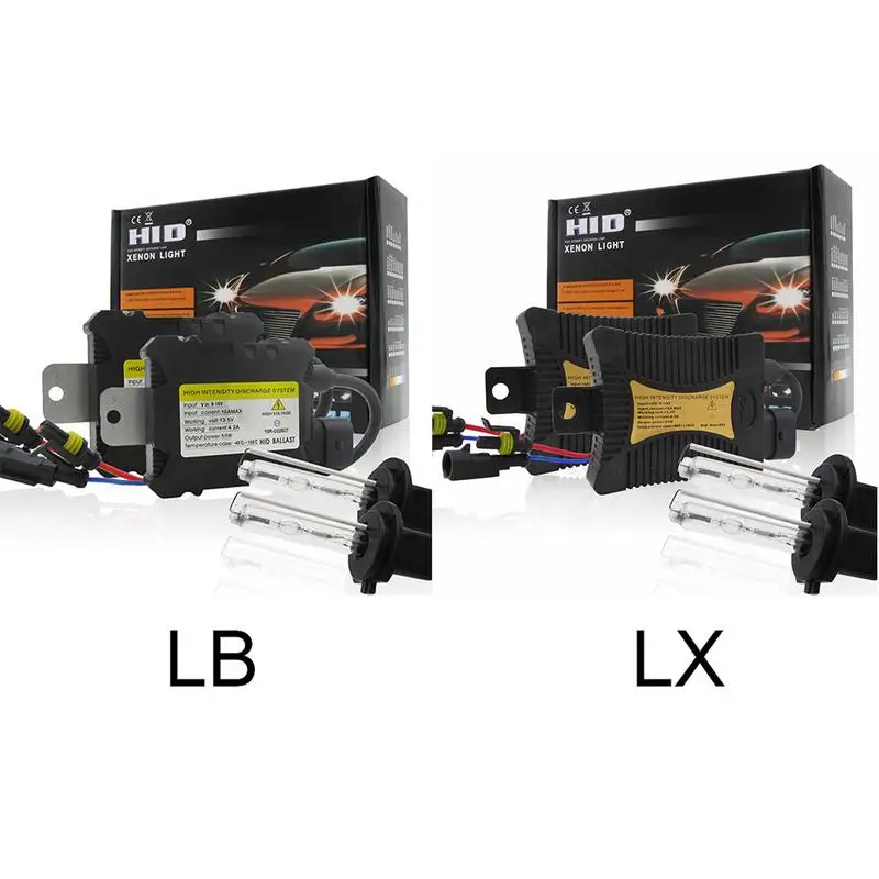 

NEW Style 2 Pieces H7 HID Car LED Head Light 55W Bulbs HID Ballasts 3000k 4300k 5000k 6000k 8000k 10000k 12000k Optional