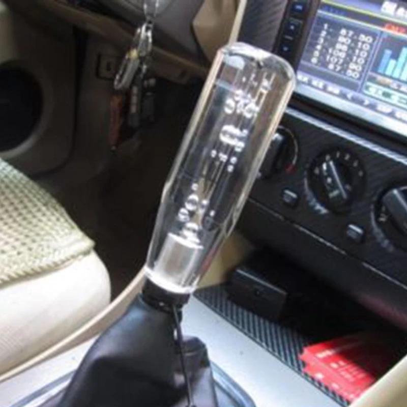 20 см Универсальный Кристалл пузырь светодиодный свет ручка переключения Shifter