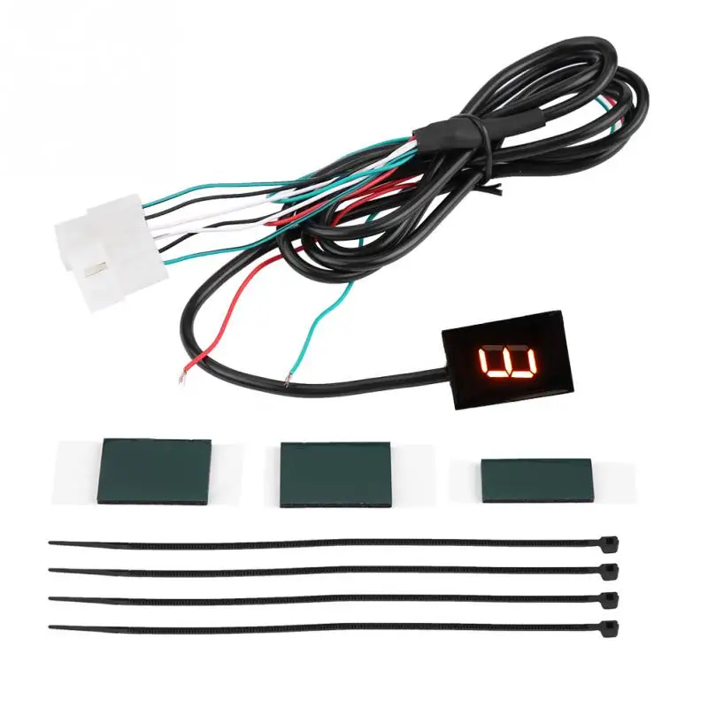 

1-6 Level Digital Speed Gear Indicator Display for Aprilia RS 125 ETV 1000 Caponord RSV4 Mille LED lights Display Screen Clearer