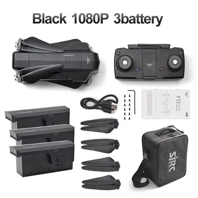 LeadingStar SJRC F11 GPS 5G Wifi FPV с камерой 1080P 25 минут время полета бесщеточный селфи