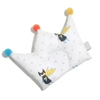 

Baby Crown Styling Pillow Newborn Head Protection Cushion Baby Bedding Infant Nursing Pillow Toddler Sleep Soft Cotton Pillow