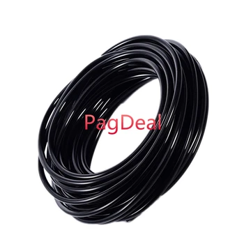 

Free shipping 20m 3/5 mm Irrigation Drip Hose Garden Water Tube Reels for irrigation Connector 1/4" barbed sprinkler