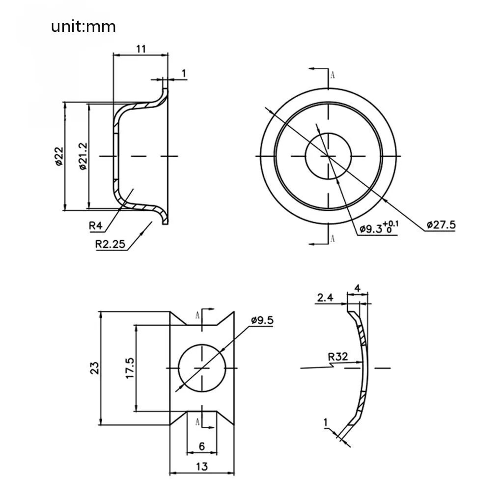 BMDT 6.35mm 1/4 'Jack стерео выход разъем для Telecaster Запчасти электрической гитары|Детали