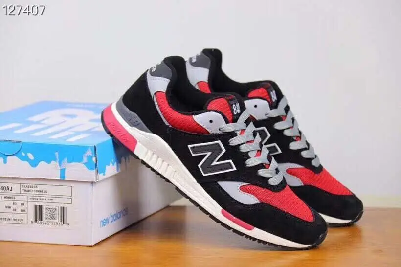 New Balance Nb840 Аутентичные мужские/wo мужские кроссовки для бега, дышащие Nb840 уличные спортивные кроссовки, европейские размеры 36-44