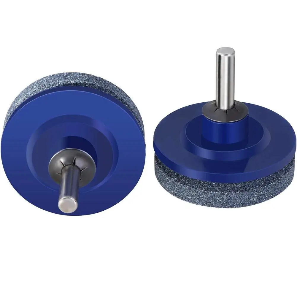 50MM Faster Blade Sharpener Lawn Mower Universal Grinding Rotary Drill Cuts Lawnmower Blade Sharpener