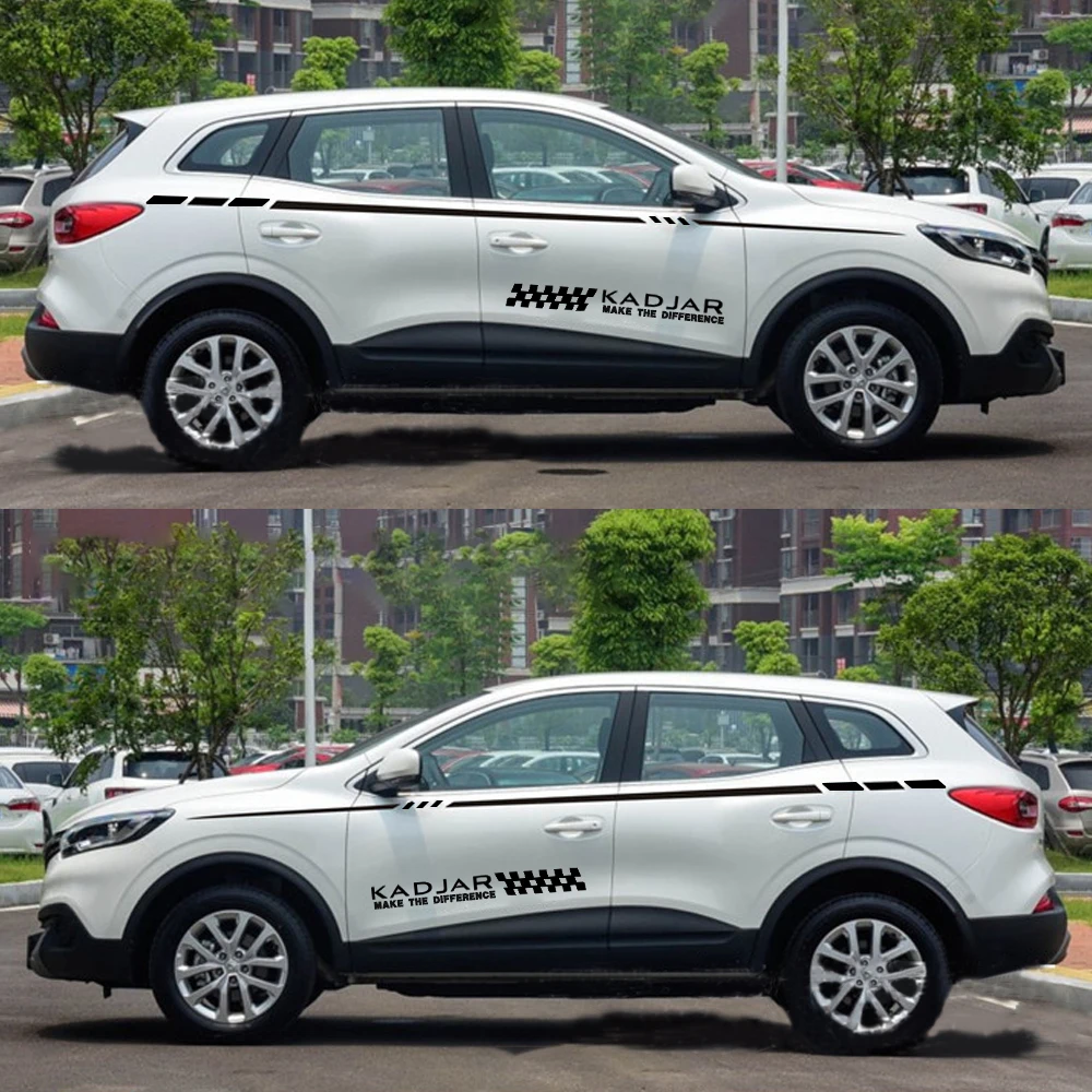 Автомобильные аксессуары для Renault Kadjar индивидуальные полосы кузова автомобиля