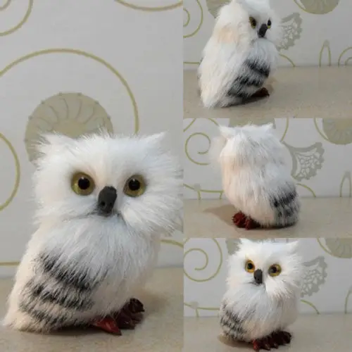 Фирменная новая имитация снежно белого плюша Hedwig сова игрушка кукла Хэллоуин