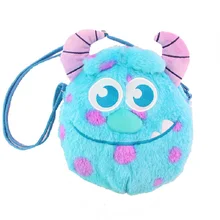 Милый мультяшный плюшевый Салливан игрушечный кошелек куклы животных для женщин девочек мягкая сумка кошелек телефон сумки для девочек Подарки для детей