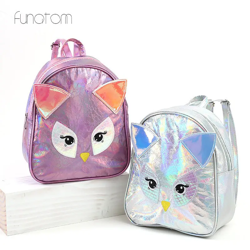 purple owl backpack