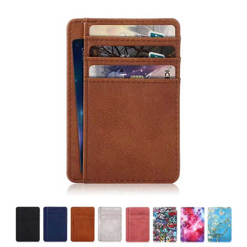 

RFID Blocking Material High Quality PU Leather Multi-function Anti-theft Card Package for HSBC Sberbank Russia Central Bank Card