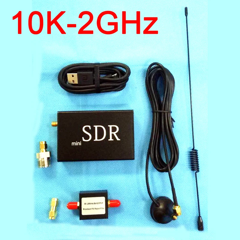 Мини SDR 10 K 2 ГГц полнополосное программное обеспечение радио приемник SDRPLAY + FM стоп