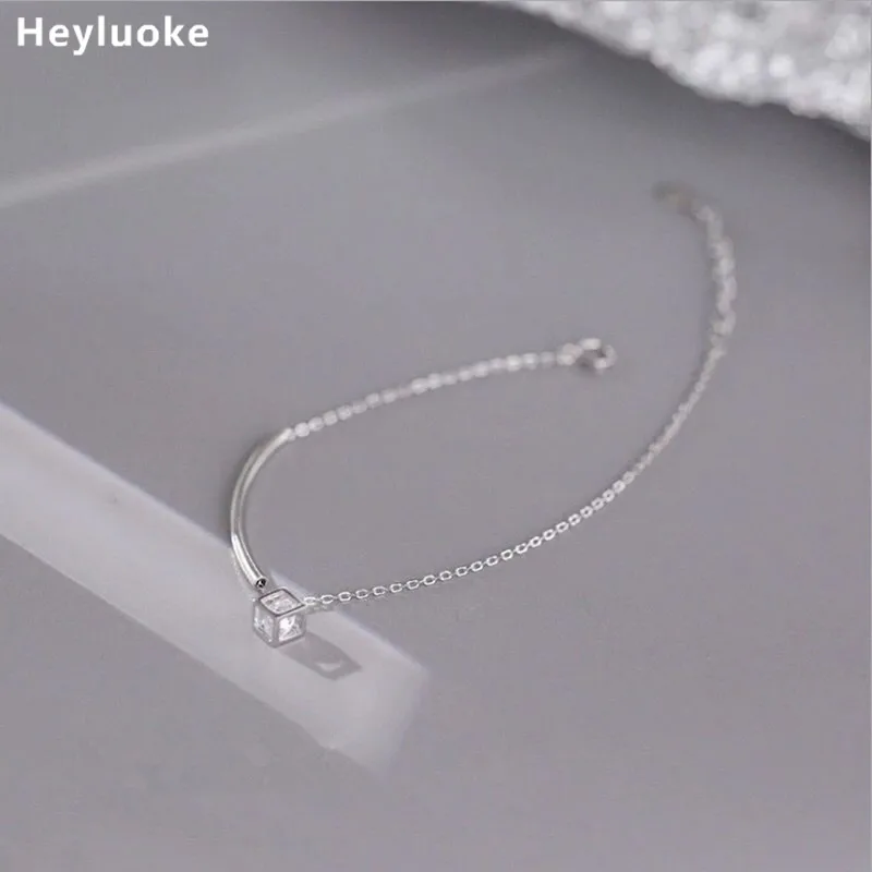 2019 Pulseira Feminina браслеты Новые Половина локтя твердый магический куб Cz для женщин