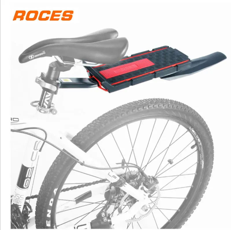 

Mountain Bike Carrier Cargo Roces Rear Rack Shelf Luggage Plastic Cycling Bicycle Seat with Fender High Quality