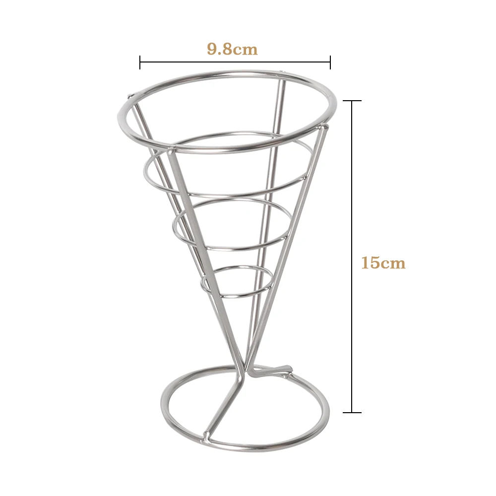 GZZT Mini Frying Basket Stainless Steel French Fries Basket Strainer Fryer Kitchen Cooking Chef Basket Kitchen Tools