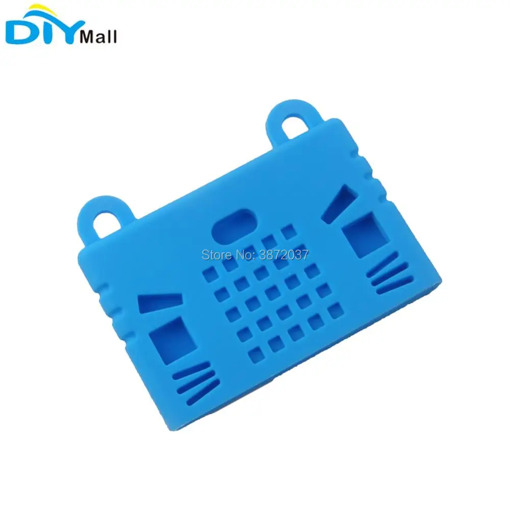Защитный чехол для BBC Micro:bit Microbit силиконовый мягкий синий чехол|Модули умного