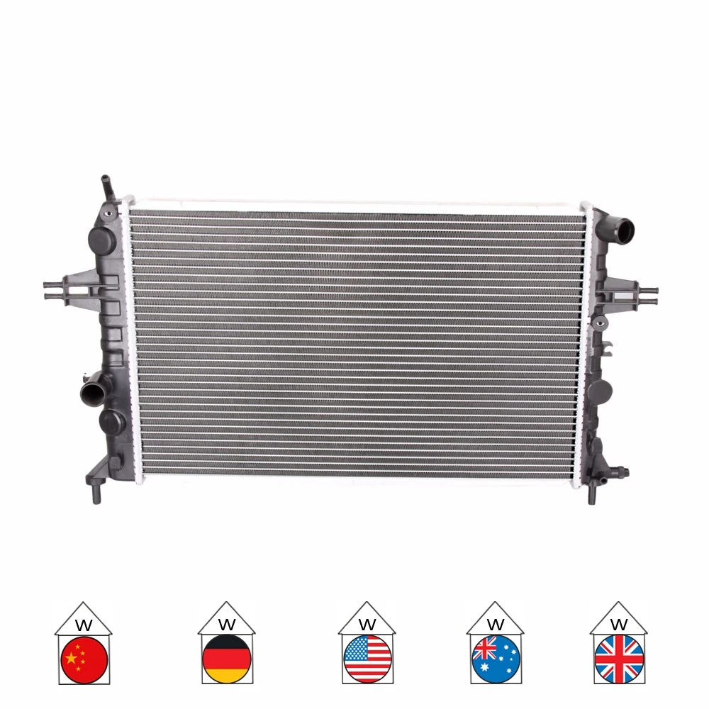 Автомобильный радиатор для Opel Astra G VAUXHALL T98 F48 F69 F70 F08 F07 F35 X16SZR X14XE 1998 2005