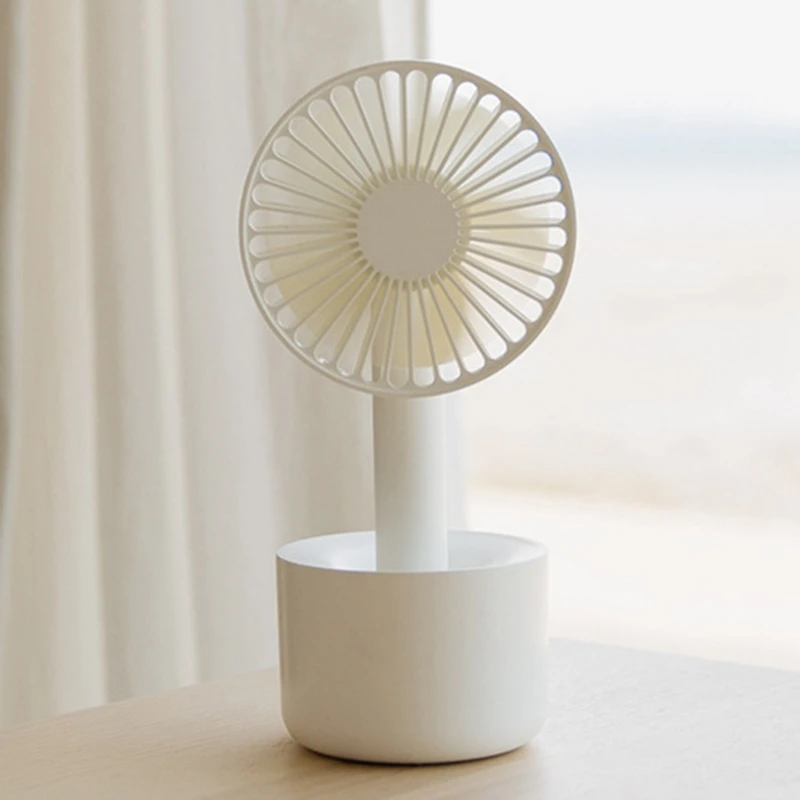 

Mini Portable Handheld Fan Rechargeable Cooling Usb Fan Desktop Table Fan Powered For Home Office Outdoor