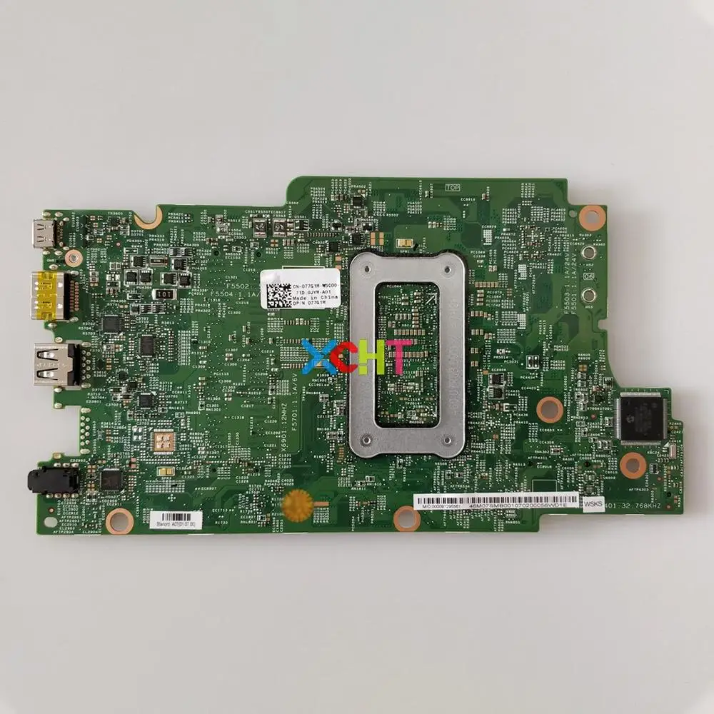 77G1M 077G1M CN-077G1M w i7-6560U 2.2 GHz وحدة المعالجة المركزية لديل انسبايرون 7368 7569 الكمبيوتر الدفتري المحمول اللوحة اللوحة اختبار