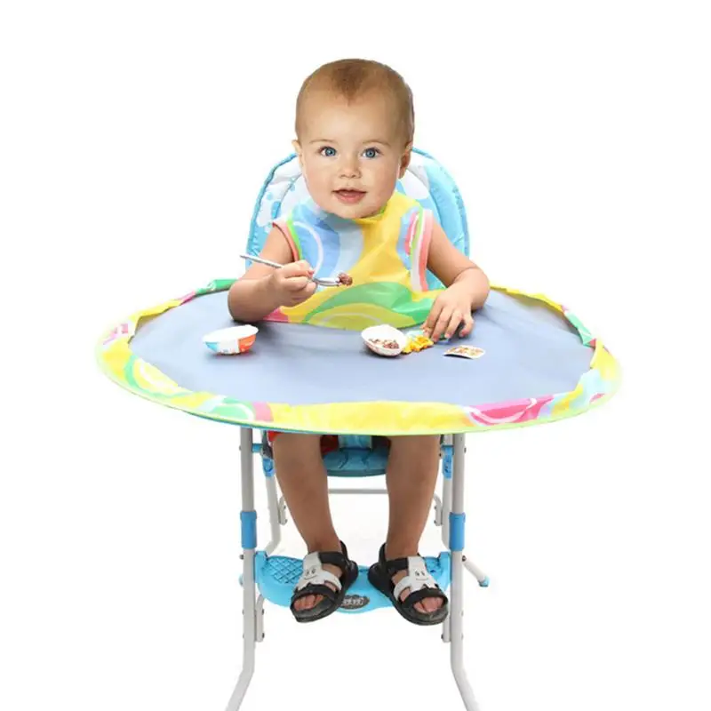 Baby Feeding Saucer Pad Mat Highchair Cover Anti Dirty Table Pad